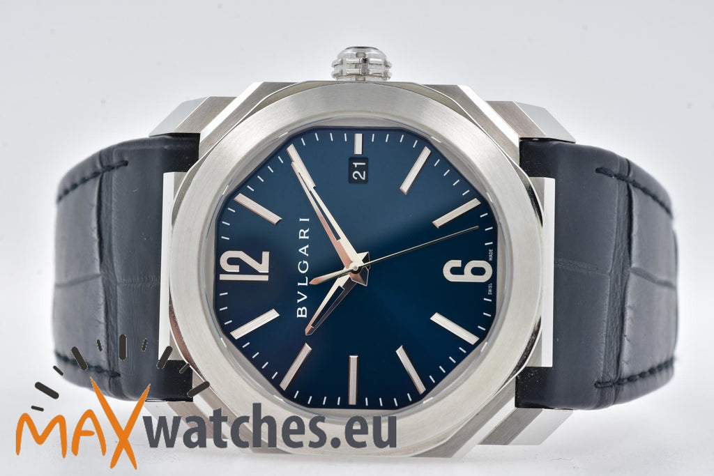 Bvlgari watch blue sale